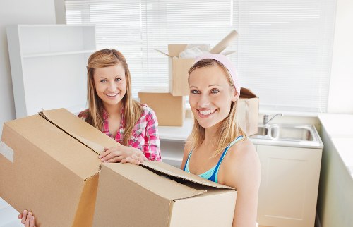 Professional movers handling a truck in Elephant and Castle area